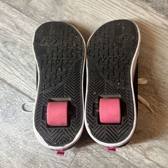 Heelys Girls Skate Shoes Black Pink Youth Size 6 Roller Sneakers - Picture 10 of 10